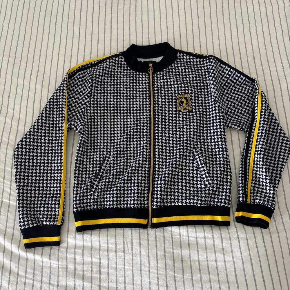 Baby phat houndstooth full zip